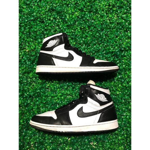 Air Jordan Retro 1 Og High Black/White 2014 Size 11M No Box 555088-010 - Picture 1 of 11